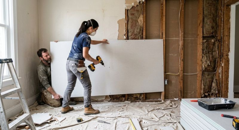 Drywall Replacement in Denver County, CO